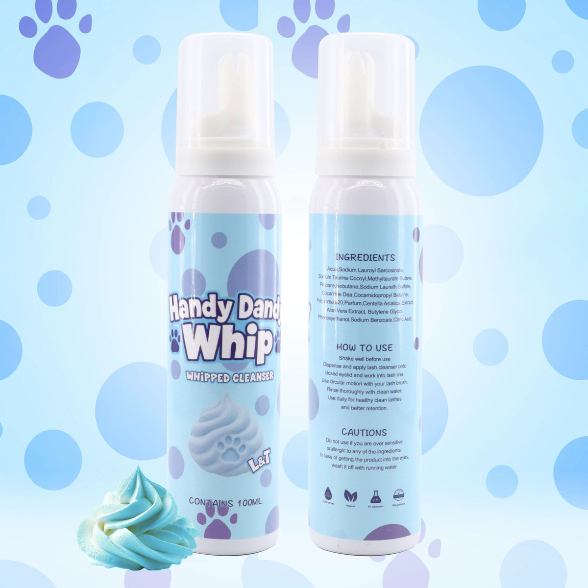 Whipped Thangs Lash Cleanser