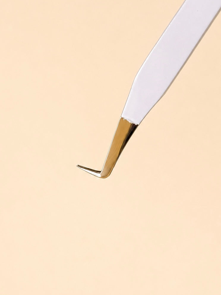 90 Degree Fiber Tip Boot Tweezer