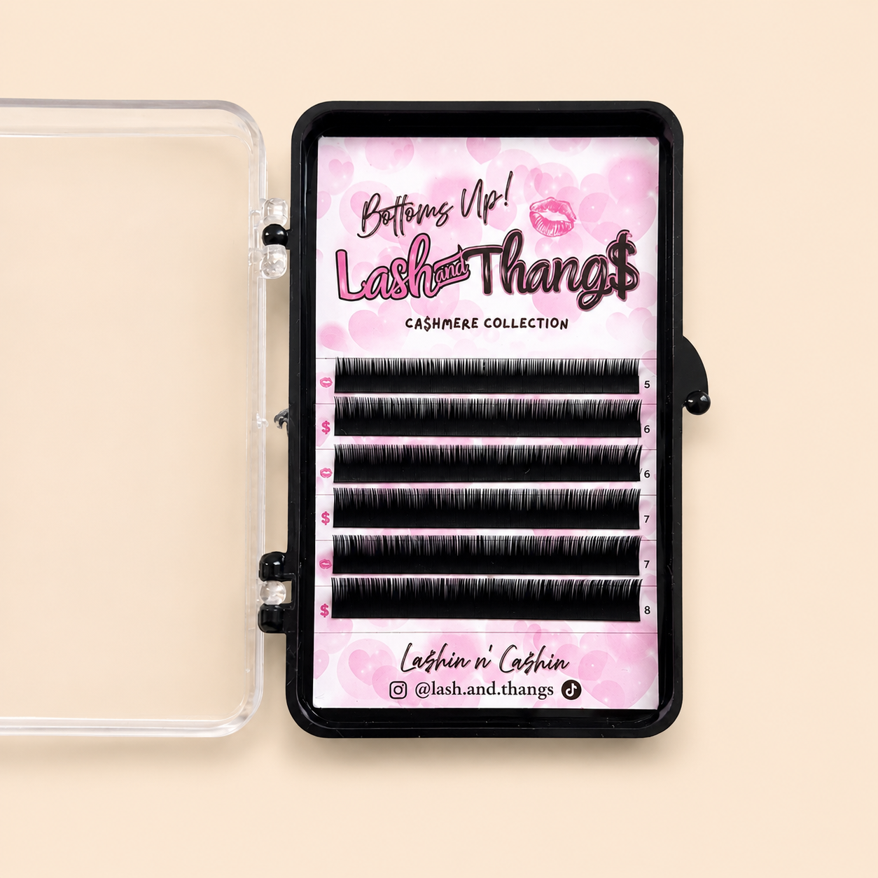 Bottoms Up! Bottom Lash Trays